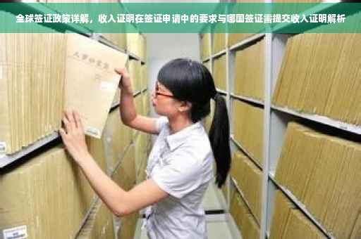 全球签证政策详解，收入证明在签证申请中的要求与哪国签证需提交收入证明解析