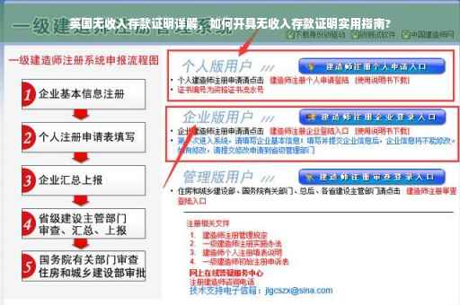 英国无收入存款证明详解，如何开具无收入存款证明实用指南?