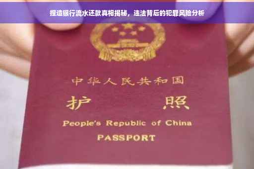捏造银行流水还款真相揭秘，违法背后的犯罪风险分析