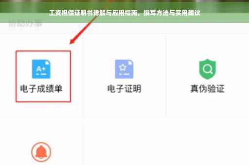 工资担保证明书详解与应用指南，撰写方法与实用建议