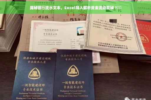 揭秘银行流水文本，Excel导入解析资金流动奥秘 ?⚡️