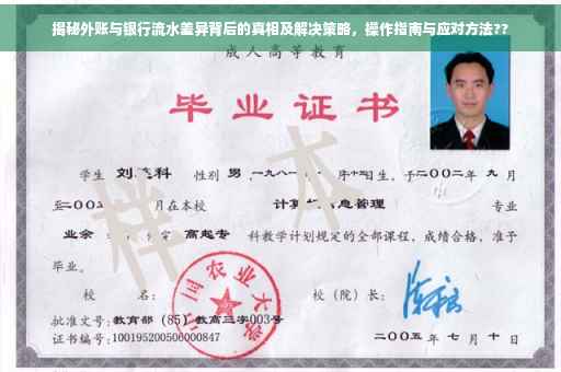揭秘外账与银行流水差异背后的真相及解决策略，操作指南与应对方法??