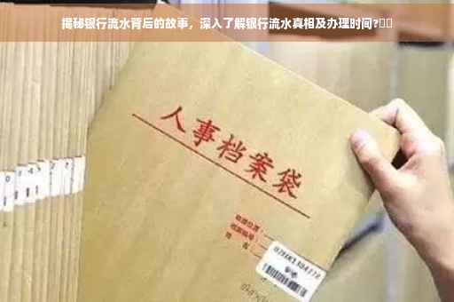 揭秘银行流水背后的故事，深入了解银行流水真相及办理时间?⚡️