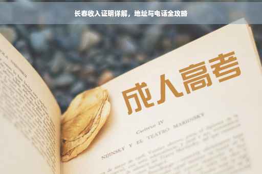 长春收入证明详解，地址与电话全攻略