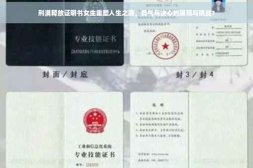 刑满释放证明书女生重塑人生之路，勇气与决心的展现与挑战?