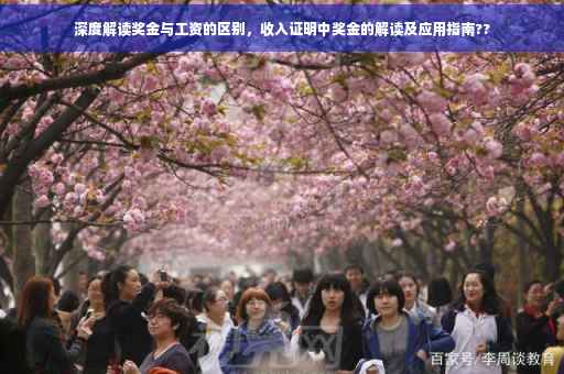 深度解读奖金与工资的区别，收入证明中奖金的解读及应用指南??