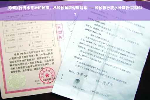 揭秘银行流水背后的秘密，从经侦角度深度解读——经侦银行流水分析软件揭秘??