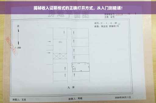 揭秘收入证明格式的正确打开方式，从入门到精通！