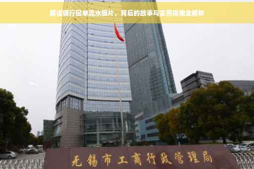 解读银行回单流水图片，背后的故事与实用指南全解析