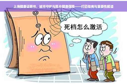 上海健康证明书，城市守护与民众健康保障——打印指南与重要性解读