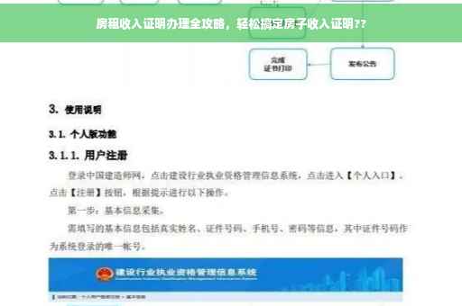 房租收入证明办理全攻略，轻松搞定房子收入证明??
