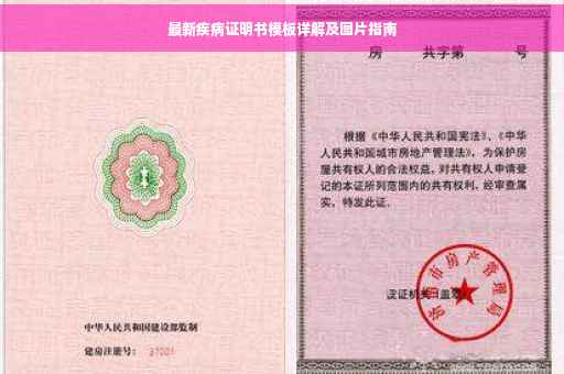 最新疾病证明书模板详解及图片指南