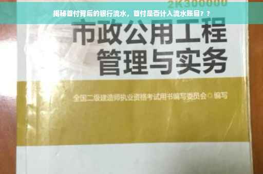 揭秘首付背后的银行流水，首付是否计入流水账目？?