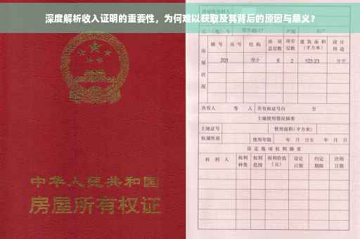 深度解析收入证明的重要性，为何难以获取及其背后的原因与意义？