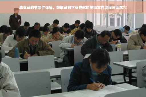 毕业证明书条件详解，获取证明学业成就的关键文件流程与要求?✨