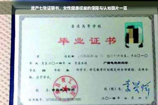 流产七张证明书，女性健康权益的保障与认知图片一览