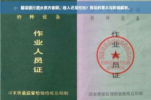 解读银行流水贷方金额，收入还是付出？背后的意义与影响解析。