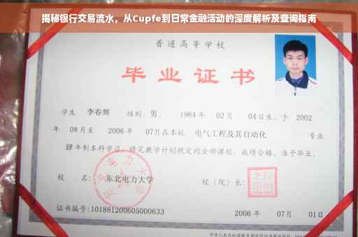 揭秘银行交易流水，从Cupfe到日常金融活动的深度解析及查询指南