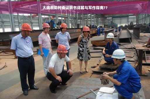 大病救助村委证明书详解与写作指南??