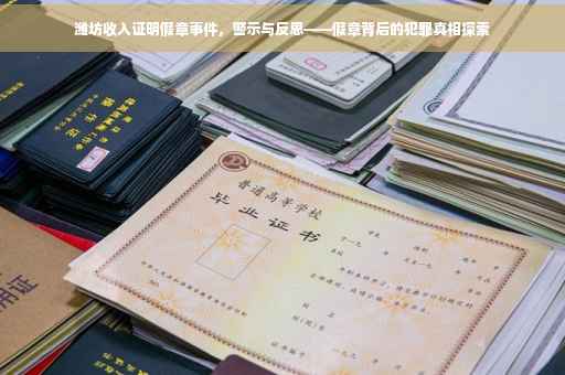 潍坊收入证明假章事件，警示与反思——假章背后的犯罪真相探索