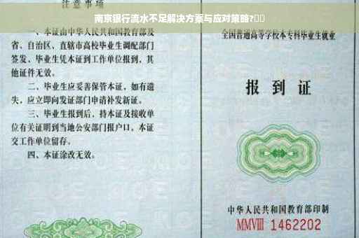 南京银行流水不足解决方案与应对策略?⚡️