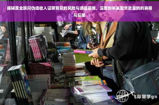 揭秘置业顾问伪造收入证明背后的风险与道德困境，深度剖析骗取贷款案例的真相与后果
