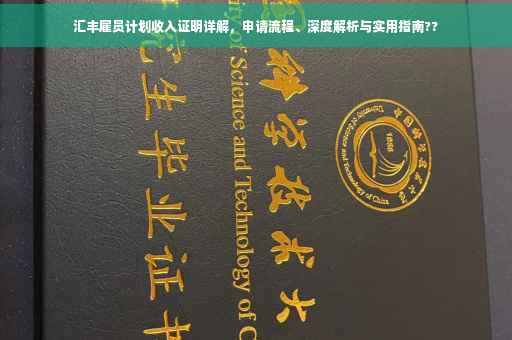 汇丰雇员计划收入证明详解，申请流程、深度解析与实用指南??