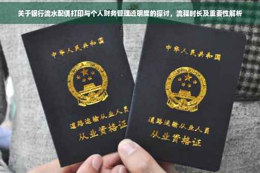 关于银行流水配偶打印与个人财务管理透明度的探讨，流程时长及重要性解析
