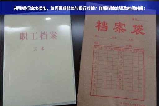 揭秘银行流水操作，如何更顺畅地与银行对接？详解对接流程及所需时间！