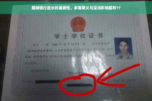 揭秘银行流水的重要性，多重意义与深远影响解析??