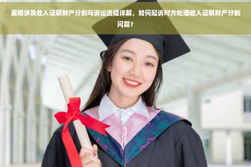 离婚涉及收入证明财产分割与诉讼流程详解，如何起诉对方处理收入证明财产分割问题？