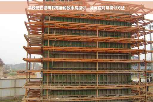 学校聘任证明书背后的故事与探讨，如何应对及探讨方法