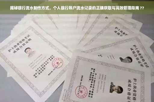 揭秘银行流水制作方式，个人银行账户流水记录的正确获取与高效管理指南 ??