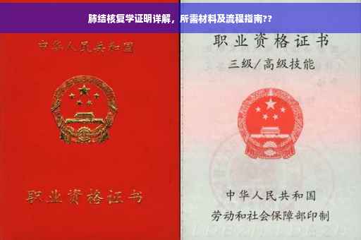 肺结核复学证明详解，所需材料及流程指南??