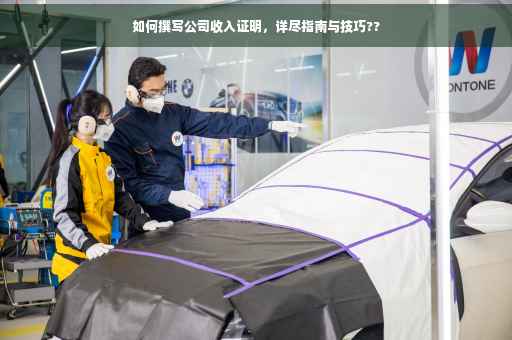 如何撰写公司收入证明，详尽指南与技巧??