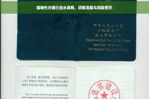 揭秘代办银行流水真相，迎客流程与风险警示