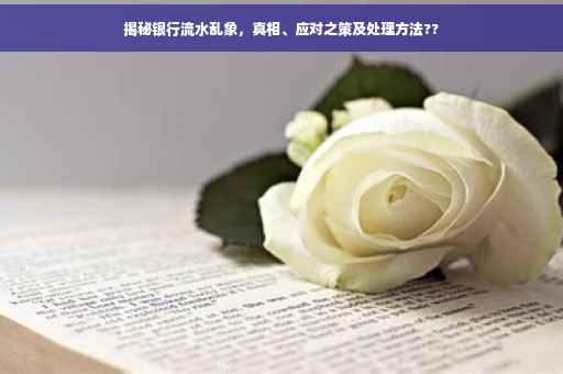 揭秘银行流水乱象，真相、应对之策及处理方法??