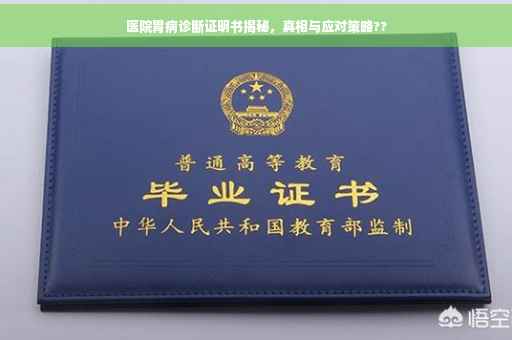 医院胃病诊断证明书揭秘，真相与应对策略??