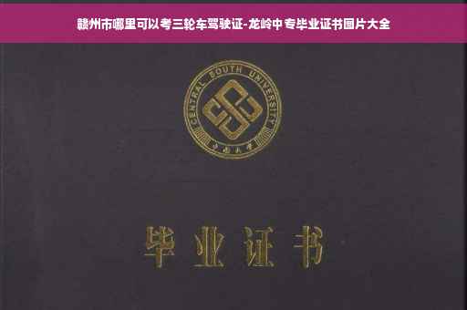 赣州市哪里可以考三轮车驾驶证-龙岭中专毕业证书图片大全