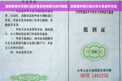 揭秘紧急约见银行流水背后的真相与应对策略，深度解析银行流水含义及应对方法