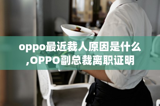 oppo最近裁人原因是什么,OPPO副总裁离职证明