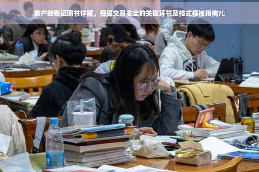 客户转账证明书详解，保障交易安全的关键环节及格式模板指南?✨