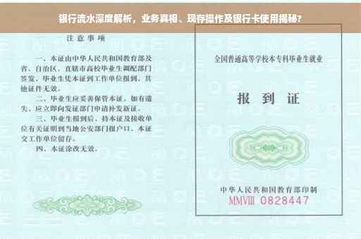 银行流水深度解析，业务真相、现存操作及银行卡使用揭秘?