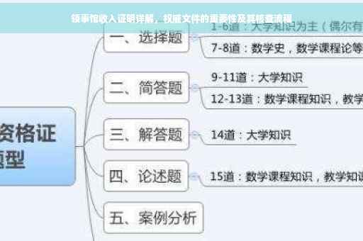 领事馆收入证明详解，权威文件的重要性及其核查流程