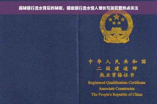 揭秘银行流水背后的秘密，哪些银行流水惊人增长引发犯罪热点关注