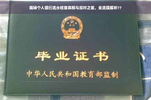 揭秘个人银行流水核查真相与应对之策，全流程解析??