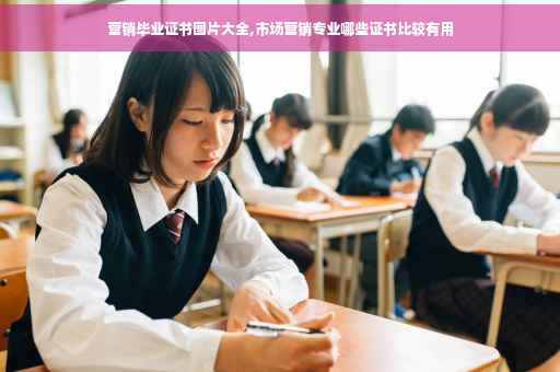 营销毕业证书图片大全,市场营销专业哪些证书比较有用