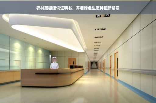 农村菜棚建设证明书，开启绿色生态种植新篇章