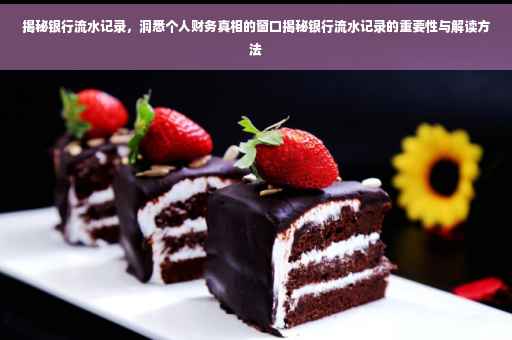 揭秘银行流水记录，洞悉个人财务真相的窗口揭秘银行流水记录的重要性与解读方法