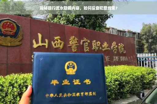揭秘银行流水隐藏内容，如何探查犯罪线索？